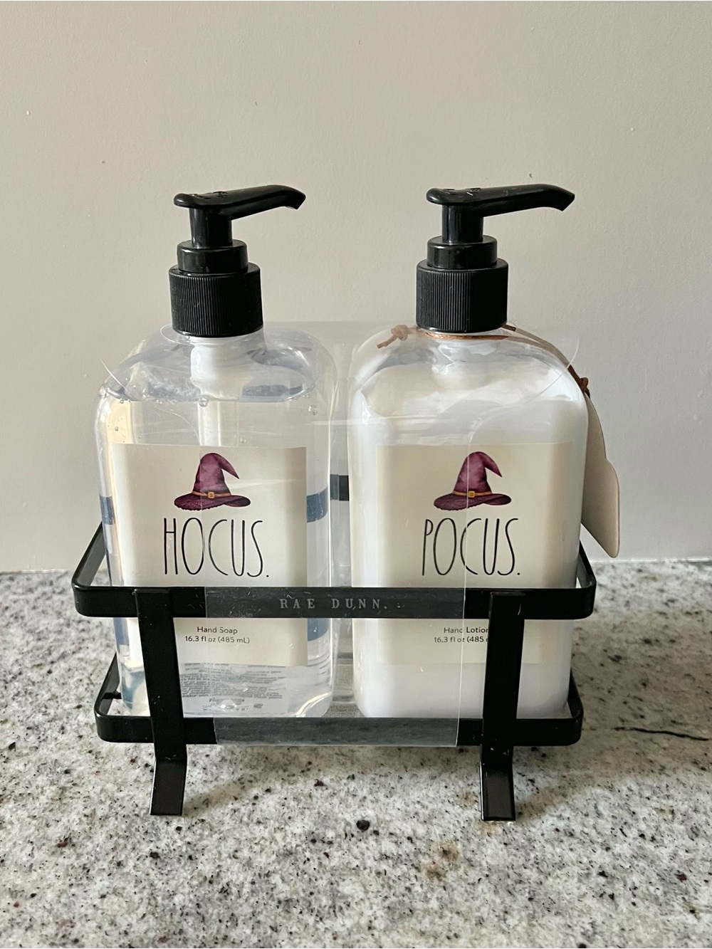 NWT Rae Dunn Hocus Pocus Hand Soap and Hand Lotion Set